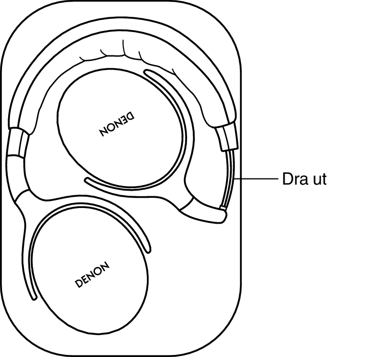 Storage in the carrying case GC30